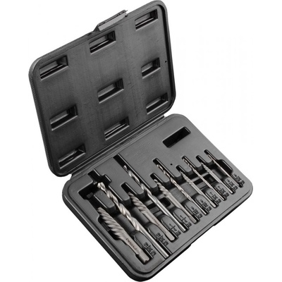 NEO TOOLS 09-609 sada vytahovačů zalomených šroubů s vrtáky, CrMo