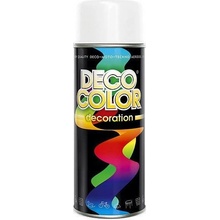 DecoColor 400 ml Barva ve spreji DECO lesklá RAL 9010 bílá