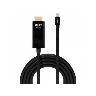 Адаптер за мини дисплей порт към hdmi lindy 36927 Черен