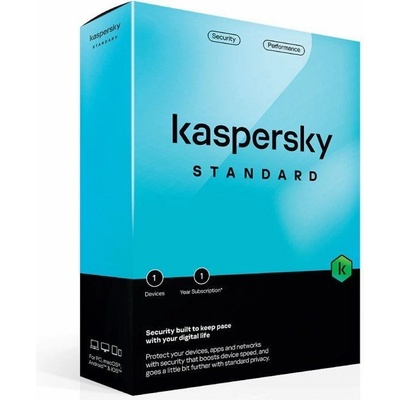 Kaspersky Standard 1 lic. 1 rok (KL1041ODAFS)