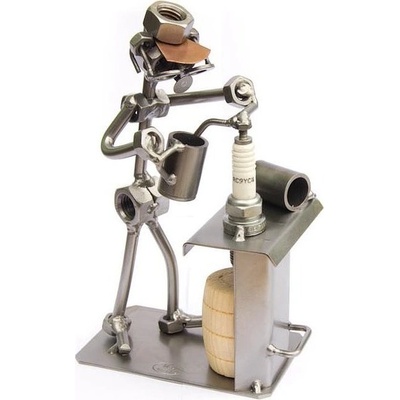 Kovová figurka Výčep 17 cm