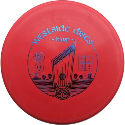 Westside Discs BT Soft Harp Červená