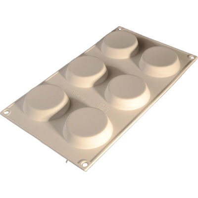 Cesil Silikonová forma /na mražené dezerty Tartaletky 7cm na 6 ks 1,7cm