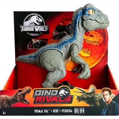 MATTEL Jurský svět Dino Rivals Velociraptor BLUE mládě