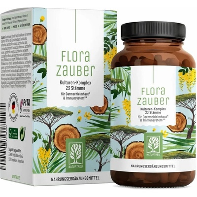 Naturtreu Florazauber Bakteriálna kultúra 23 kmeňov 60 kapsúl