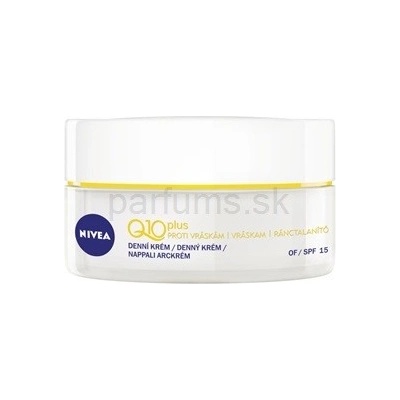Nivea Visage Q10 Plus denný krém pre normálnu až suchú pleť SPF 15 (Anti-Wrinkle Day Cream) 50 ml