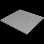 Mexen Hugo квадратен душ корито SMC 80 x 80 см, сив - 42618080 (42618080)
