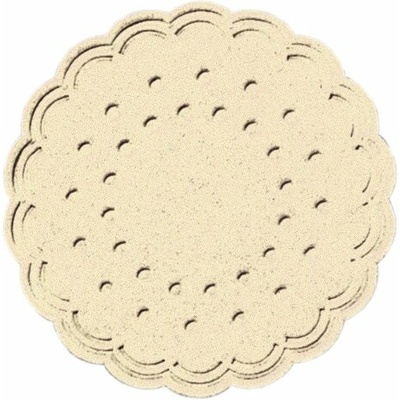 DUNI Rozetky m-ply 7,5 cm krémová