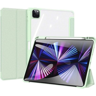 Dux Ducis Toby Tablet Case - хибриден удароустойчив кейс с отделение за Apple Pencil 2 за iPad Air 4 (2020) (зелен)
