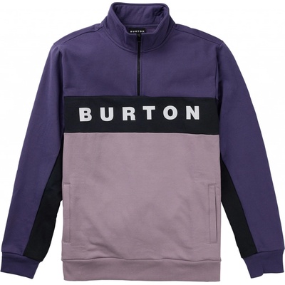 Burton Lowball Quarter-Zip Fleece Violet Halo/Elderberry
