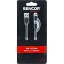 Sencor SCO 522-015 BK USB A/M-Micro B/C