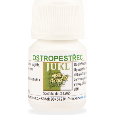 Jukl Bylinná tinktura Ostropestřec 30 ml
