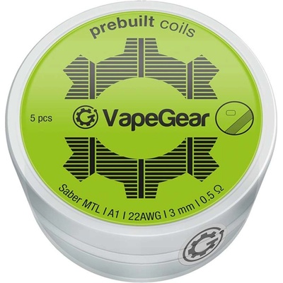 VapeGear predmotané špirálky Saber Ni80 0,6ohm