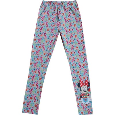 Minnie Mouse legíny bavlněné kytička