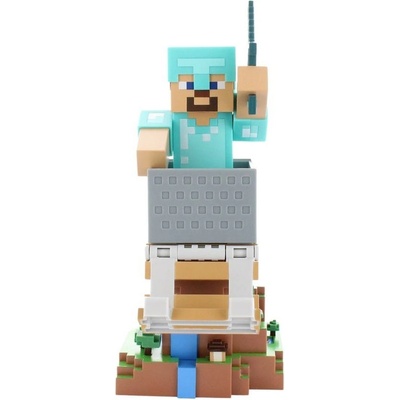 EXG Холдер EXG Games: Minecraft - Steve in Diamond Armour, 20 cm (104945)