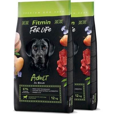 Fitmin FOR LIFE Възрастен 2 x 12 кг
