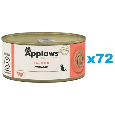 Applaws Cat Mousse Losos 72 x 70 g