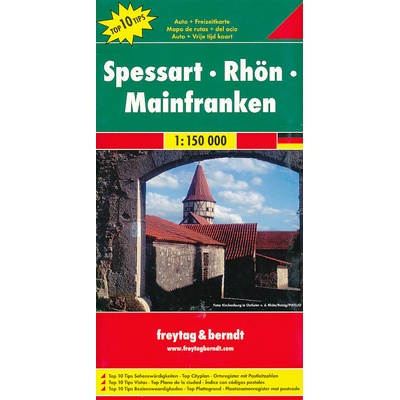 Spessart Rhön Mainfranken 1:150T automapa