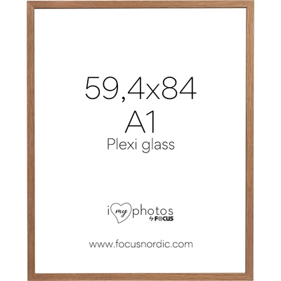 Focus Soul Oak veneer 59,4X84 Plexi