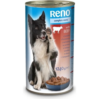 Reno Adult hovězí 12 x 1240 g