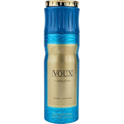 Paris Corner Voux Turquoise Deo Spray 200ml
