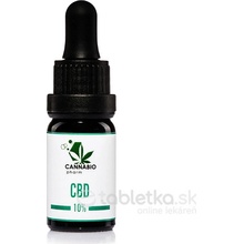 CANNABIOpharm CBD konopný olej 10% 10 ml