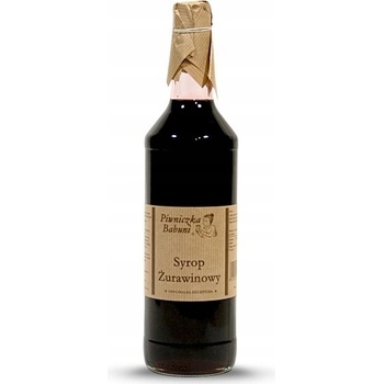 Piwniczka Babuni sirup brusinka 1 l