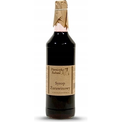 Piwniczka Babuni sirup brusinka 1 l