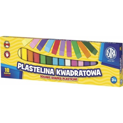 Astra Plastelína hranatá 18 farieb