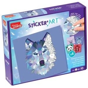 Maped Sticking by numbers Sticker Art CREATIV