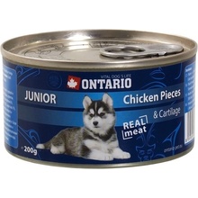 Ontario Junior Chicken Pieces + Cartilage e 200 g