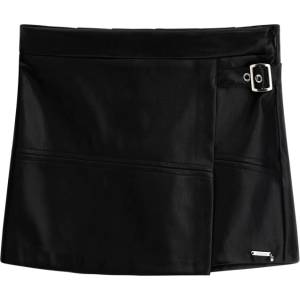 GUESS Кожена пола- панталон в черно Guess