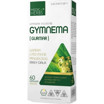 Medica Herbs Gymnema Gurmar 400 mg 60 kapsúl