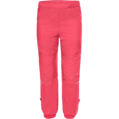 Vaude Grody Dětské nepromokavé kalhoty IV Bright pink