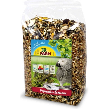Jr Farm parrot-feast - Пълноценна храна за големи папагали 1 кг