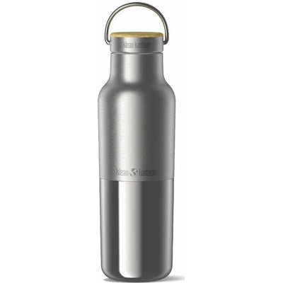 Klean Kanteen nerezová fľaša Rise 16oz Vacuum Classic 473 ml Brushed Stainless uni