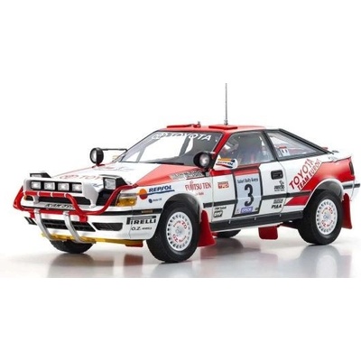 Kyosho Toyota Celica GT Four B.Waldegard Winner Safari 1990 Nr.3 1:18