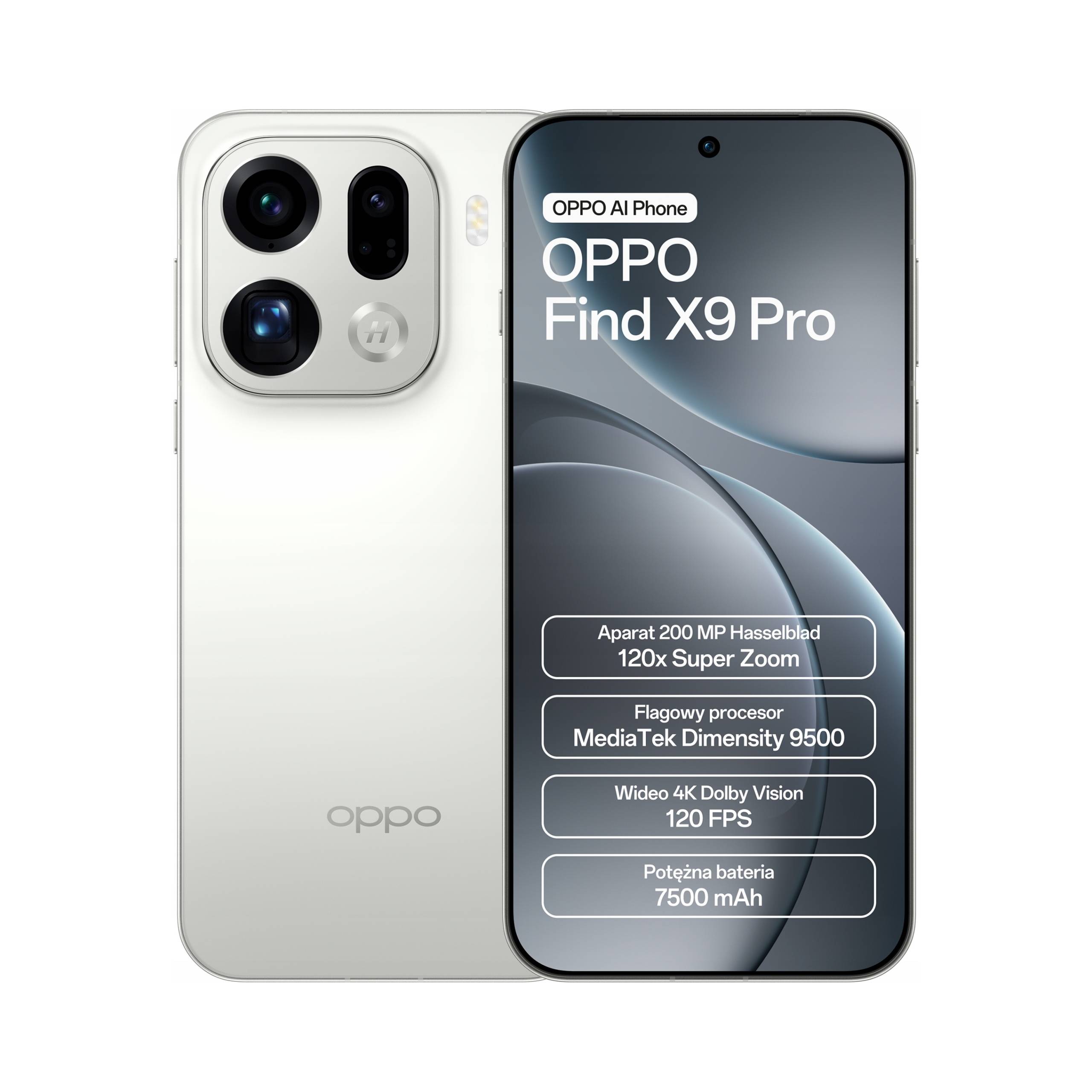 Oppo Find X9 Pro 16GB/512GB Silk White od 24 990 Kč - Heureka.cz