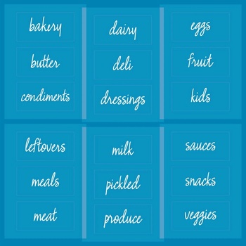 iDesign/The Home Edit IDesign The Home Редактиране на стикери за храна във фризера - iDesign/The Home Edit (03967CEU)