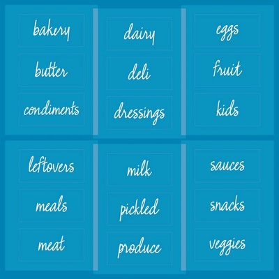 iDesign/The Home Edit IDesign The Home Редактиране на стикери за храна във фризера - iDesign/The Home Edit (03967CEU)