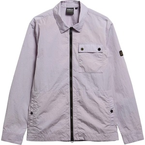 Barbour International Риза с дълъг ръкав Barbour International Men's Inline Cotton Long Sleeve Overshirt - Thistle PU11
