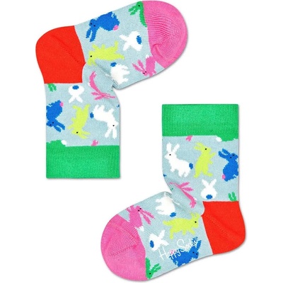 Чорапи Happy socks Bunny socks - Blue (Multicolor)