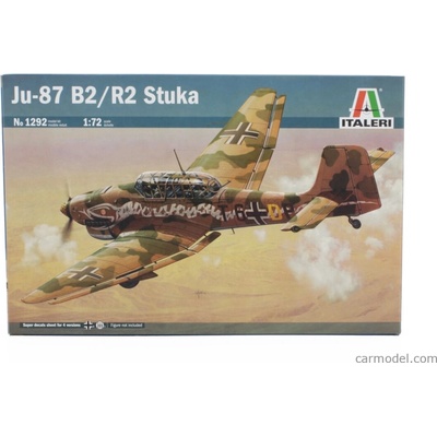 Italeri Junkers Ju 87 B2/r2 Stuka Vojenské lietadlo / 1:72
