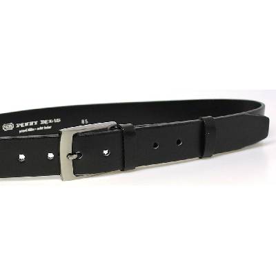 PENNY BELTS Pánský kožený opasek 18 černý