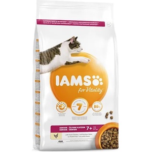 Iams Котка Сенйор Пиле 10 кг