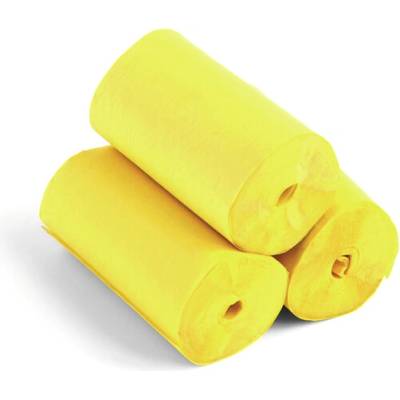 Tcm Fx pomalu padající konfety-serpentýny 10mx5cm, žluté, 10x