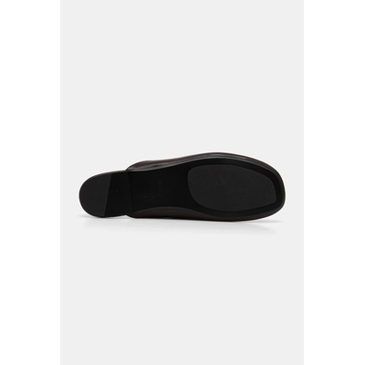 Calvin Klein Кожени балеринки Calvin Klein OBLIQUE BALLERINA SLINGBACK LTH (HW0HW02852)