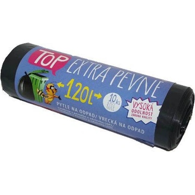 Vipor Pytle TOP extra pevné 120L 30µm 10ks černé