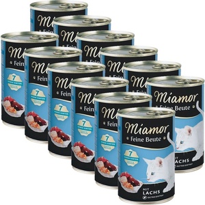 Miamor Feine Beute с сьомга 12 x 400 г