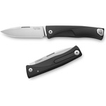 lionSTEEL thrill tl a bs / Джобно ножче с дръжка от масивен алуминий - черно (lion0206)